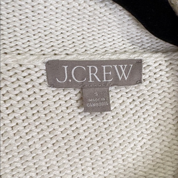 J.Crew White Knit Sweater Size Small - Picture 2 of 5